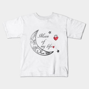 moon of my life- gifts for her Kids T-Shirt